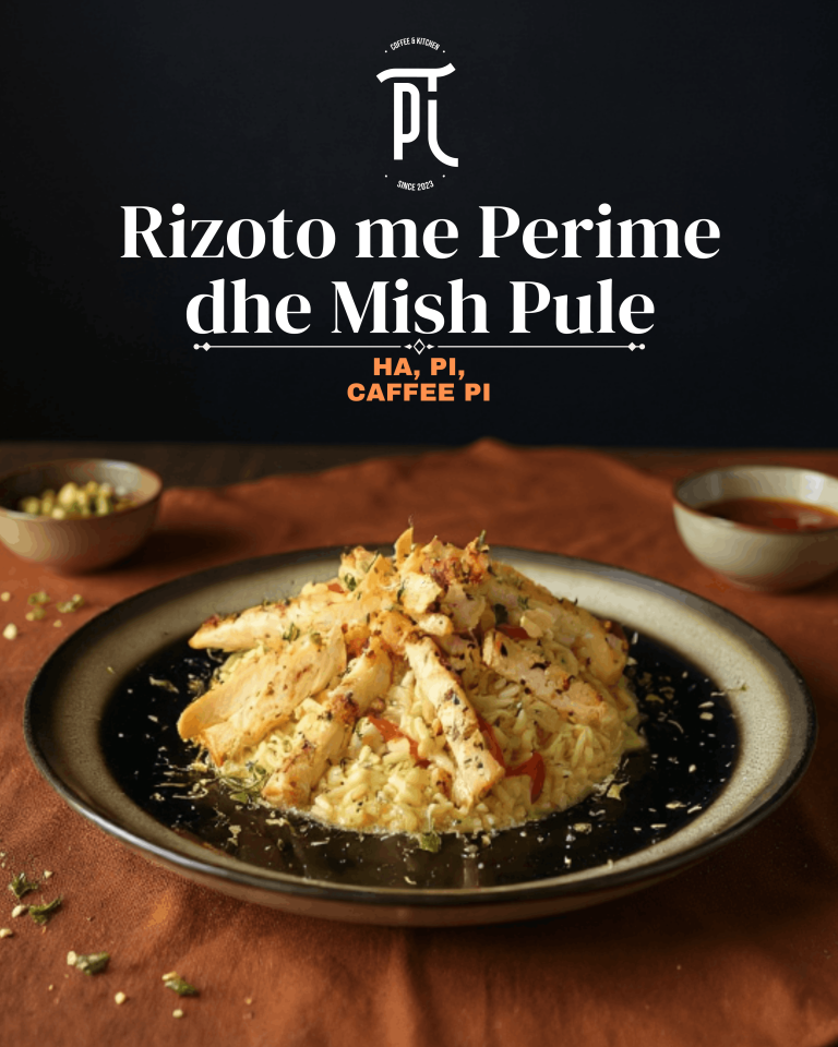 Rizoto me Perime dhe Mish Pule